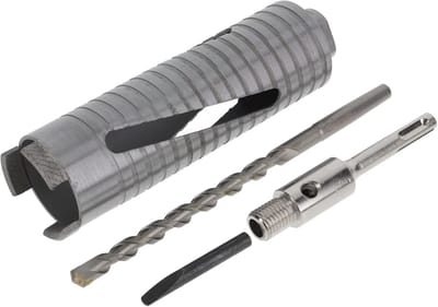 Diamantboor 52mm voor Beton en Metselwerk met SDS Adapter - Droog en Nat Boren