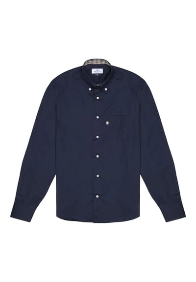 Shirt Man Aquascutum A005 sh004 11 marine