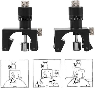 Dailygoody - Mes Snijder - Magnetische Verstelbare Schaafmes - Precisie en Nauwkeurigheid - Zwart - Houtbewerkingsgereedschap - Ideaal voor Houtb