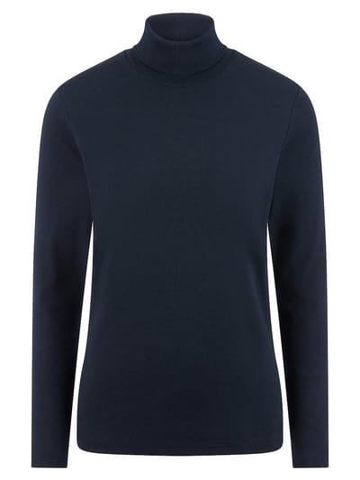 Colshirt Van Peter Hahn blauw