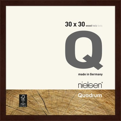 Nielsen Quadrum Houten Wissellijst Wenge 30x30cm