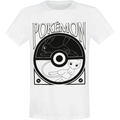 Pokémon - Gaming T-shirt - Pokéball Balance - S tot M - voor Mannen - wit