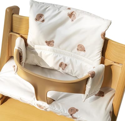 Comfortabele Stoelkussen voor Tripp Trapp Kinderstoel, Antislip, Eenvoudig te Bevestigen en Wassen, Ideaal voor Baby's en Peuters