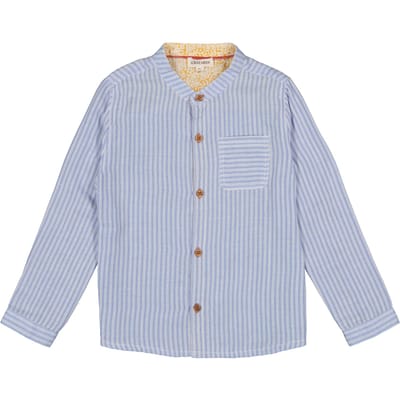 Louise Misha Shirt Amod Blue Stripes Size: 3M | Shirts Outlet | Unisex | Blauw