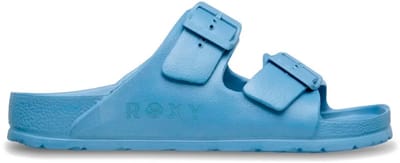 Roxy Kattie Slippers Blauw EU 41 Vrouw