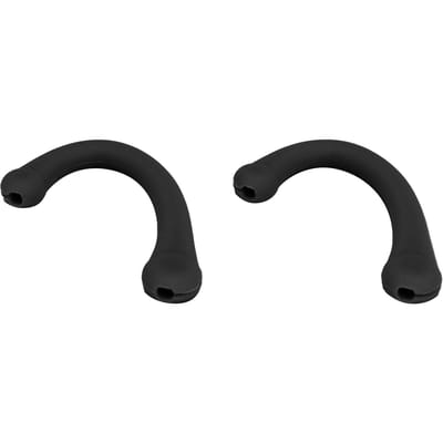 Lot de 10 paires de protège-oreilles en silicone souple, confortables et respirants noir