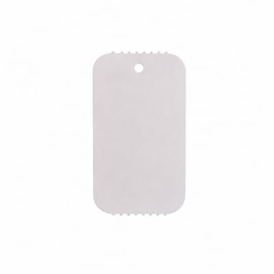 Hangetiketten op rol formaat 30x50mm blanco no perf