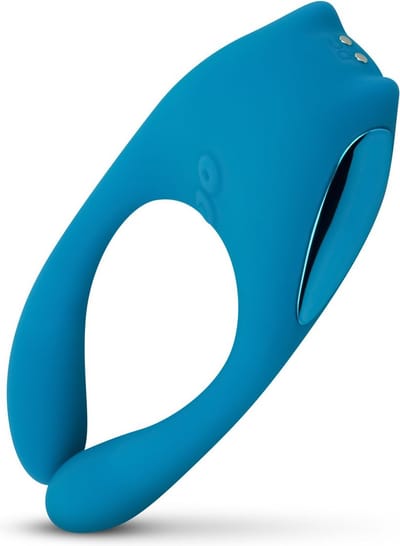 EasyToys - Flexibele Koppel Vibrator - Vibrators voor Vrouwen en Mannen - Sex Toys voor Vrouwen - Vibrators - Blauw