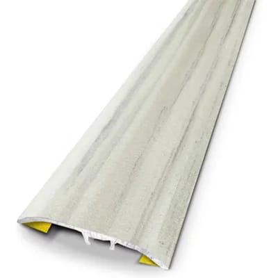 Gerflor Drempelprofiel - Aluminium Wit - 37x6mm 0,83m - Zelfklevend