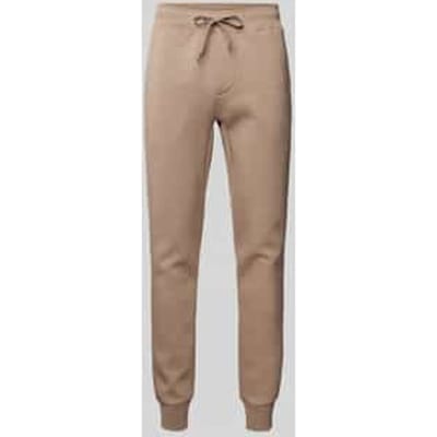 Regular fit sweatpants met katoen
