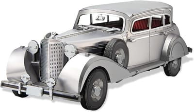 Luxe 3D Metal Puzzle Kogelvrije Sedan - Model Auto voor Volwassenen