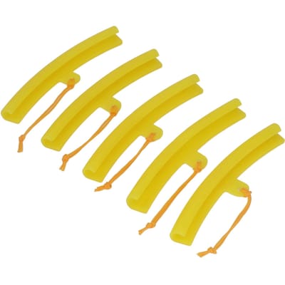 5 stuks Wiel Verwisselen Velgbeschermer Sterke Elasticiteit Universeel voor Motorfiets Fiets 20cm7.87in 20cm/7.87in yellow