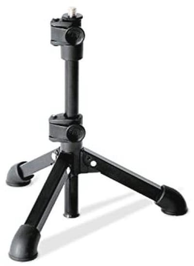 Tafelmicrofoonstatief 430 mm met 3/8 inch schroefdraad - Zwart