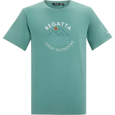 Cline IX T-shirt met korte mouwen en grafische print voor heren