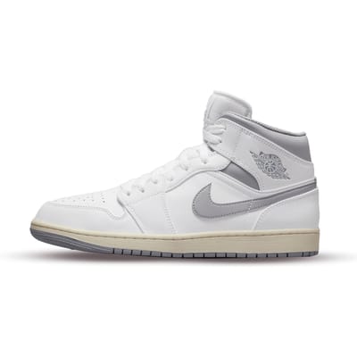 Nike Air Jordan 1 Mid, Neutral Grey, Grijs, 554724-135, EUR 40