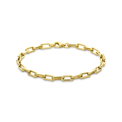 14K Geelgoud armband anker 4 mm 18 cm - 4034568