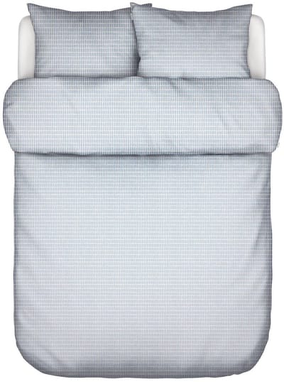 Marc O'Polo Loke Dekbedovertrek Calm blue - Tweepersoons – 200x200/220 cm