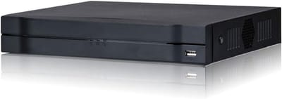 16 Kanaals 5-in-1 XVR Recorder 16 HDCVI/AHD/TVI + 8 IP Camera Ondersteuning Zwart