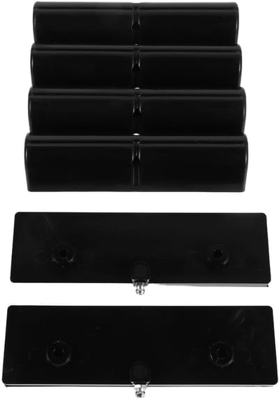 Pedaalrubbers Set - Vervangende hoezen - Heftruck Bediening - Antislip Nylon - 2 stuks - Zwart