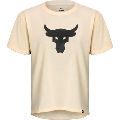 Under Armour Project T-shirt Dames Crème Poeder S beige