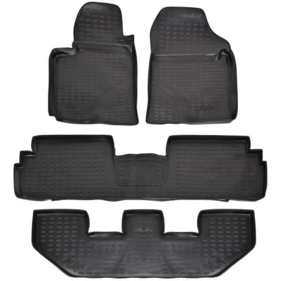 J&;J AUTOMOTIVE | Tapis De Sol En Caoutchouc 3D Exclusif Pour Toyota Corolla Verso 2004-2009 noir