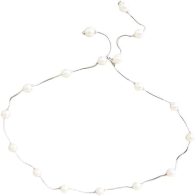 Elegante parelketting tailleband voor dames, verstelbare heupketting, decoratieve riem voor jurken, jeans en rokken, trendy modeaccessoire