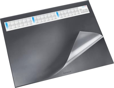 laufer schrijfonderlegger durella ds 520x650mm zwart