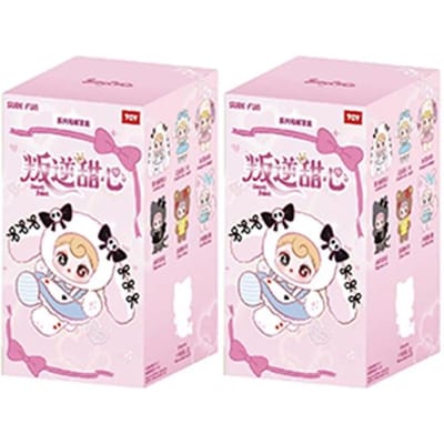 Authentieke Sunycoco Rebellious Sweetheart Serie Vinyl Pluche Blind Box Set Verjaardag Valentijnsdag Cadeau Vrouwen Zomer 2025 white