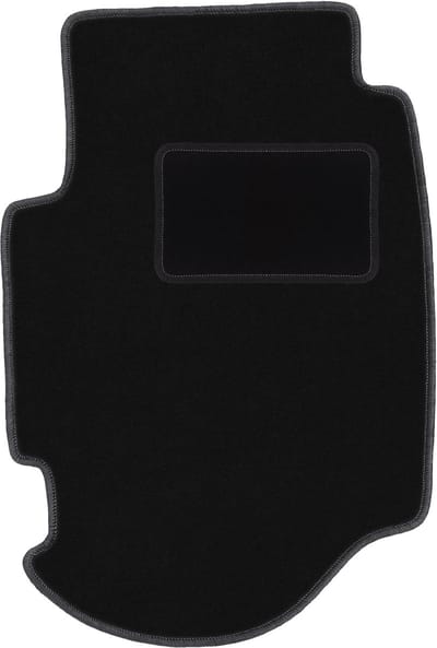 Bestuurdersmat zwart voor: Ford Escort MK7 hatchback, stationwagen (1995-2002)
