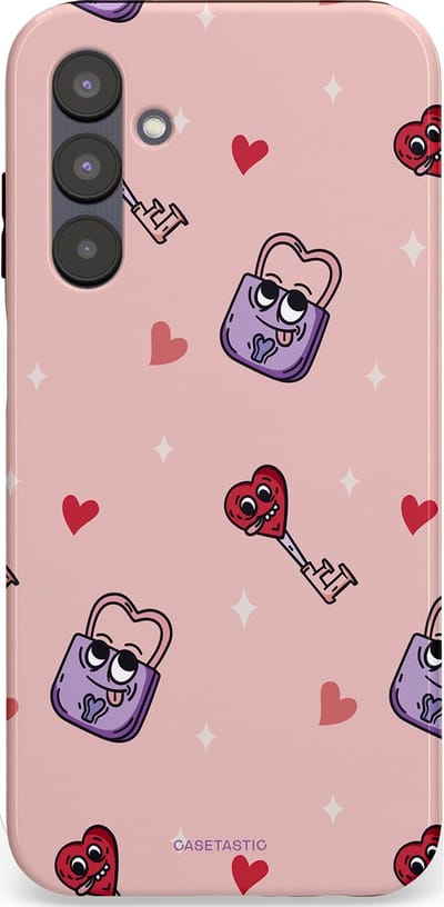 Casetastic Hoesje Geschikt voor Samsung A25 - Stijlvolle Beschermende Duo-layer Case - Jij bent mijn match