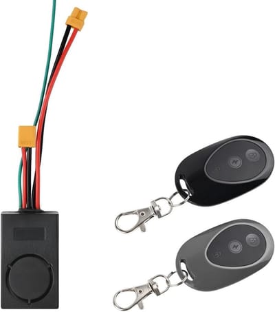 Anti-diefstal Alarmdetector voor Elektrische Scooters - 115dB Beveiligingssysteem met Sleutels, Geschikt voor XT60 MAX-G30 en Andere Modellen