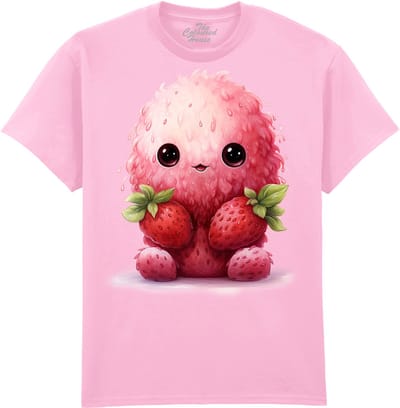 Aardbei Sitting Strawberry The Coloured House T-shirt M