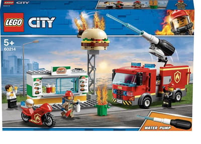 LEGO City Burger Bar Fire Rescue 60214