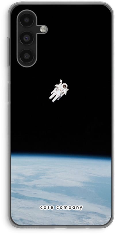 Case Company® - Hoesje geschikt voor Samsung Galaxy A13 5G hoesje - Alone in Space - Soft Cover Telefoonhoesje - Bescherming aan alle Kanten en Schermrand
