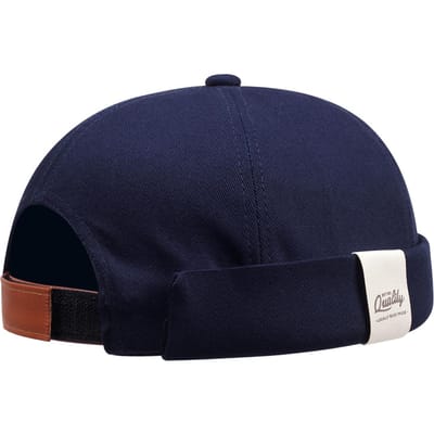 Nieuwe Mode Unisex Mode Retro Katoenen Mutsjes Bonnet Verstelbare Randloze Hoed Outdoor Skullcap Zeemansmuts Mutsje Voor Mannen 58/59