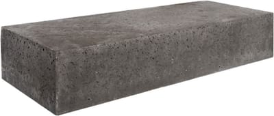 Traptrede massief antraciet 100 x 37 x 15 cm prijs per stuk Gardenlux