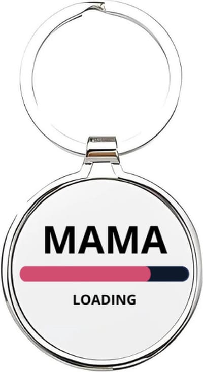 Akyol - mama's Sleutelhanger - Mama - moeders - moeder sleutelhanger - mama sleutelhanger - sleutelhanger mam - familie sleutelhanger - moederdag cadeautje - mama cadeau - mom - stiefmoeder - schoonmoeder - mothersday - 4 x 7,5 CM