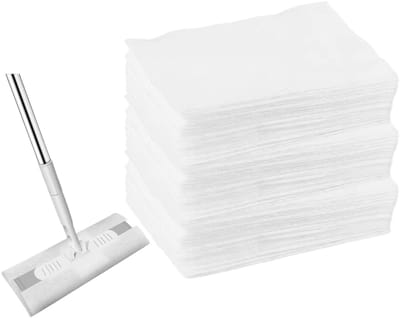 Dailygoods- Droogwisser 100 stuks - Elektrostatische Reinigingsdoekjes - Wegwerpdroogdoeken - Vochtige Doekjes - 20 x 29,5 cm - Bespaart Tijd en Werk