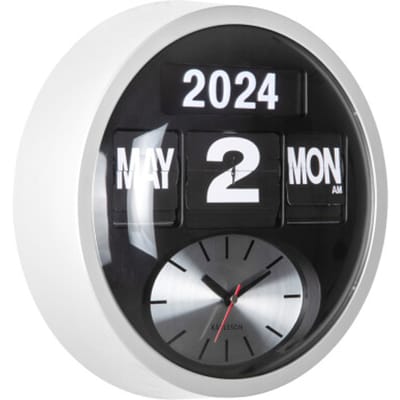 Karlsson wandklok rond flip - Ø32,6cm