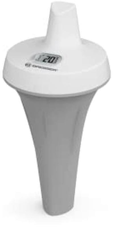 Zwembadthermometer voor watertemperatuurmeting – Draadloze, drijvende thermometer met LCD-scherm