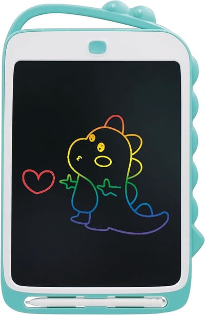 Digitaal Schrijfbord - Tekentablet Leren - Oefenen Schrijven - Papier Besparend - 33 cm Breed - Turquoise