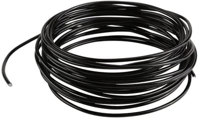 Flexibele Aluminium Draad van 5m voor Creatieve DIY Handgemaakte Sieraden - Verkrijgbaar in Drie Kleuren: Zwart, Zilver en Goud