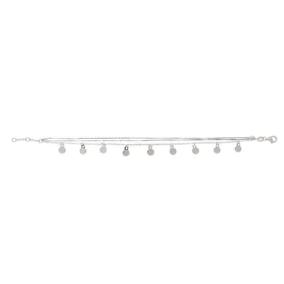 Silver Lining 104.1217.19 Dames Armband - Sieraad - Schakelarmband - Zilver - 925 Zilver - 19 cm lang