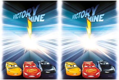Disney Cars Tafelkleed - Tafellaken voor verjaardagen en feestjes - Victory Is Mine - 120 x 180 cm