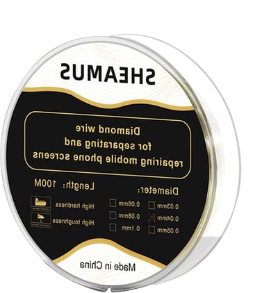 Schermsnijdraad - Scheidingsdraad - Precisie reparaties - Ultradun snijden - 100 meter - Metaal