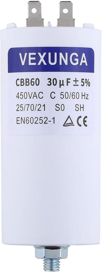 Motorcondensator 30µF 450V voor elektromotor