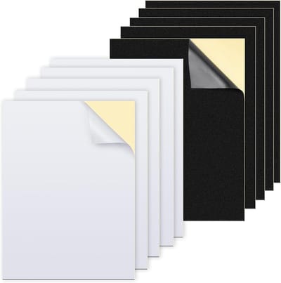 Zelfklevende Foam Vellen 300 x 200 x 3mm Dikte - Gesloten Cel Neopreen Rubberen Mat voor Meubels, Geluiddemping en Isolatie