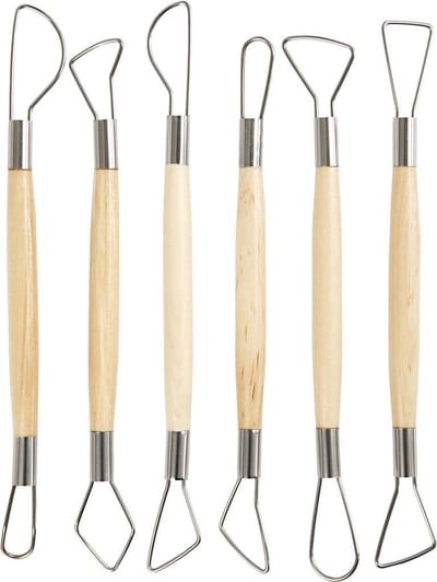 Mirettes Set, l: 20 cm, ronde kanten, 6stuks