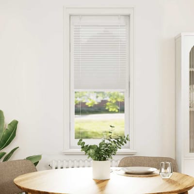 vidaXL - Plissé - rolgordijn - 50x100 - cm - stofbreedte - 49,4 - cm - lichtgrijs