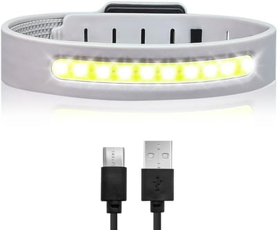 Set van 2 LED armbandlampjes | Handige polslampjes voor in het donker | Perfect voor hardlopen, joggen, wandelen, kamperen en hiken